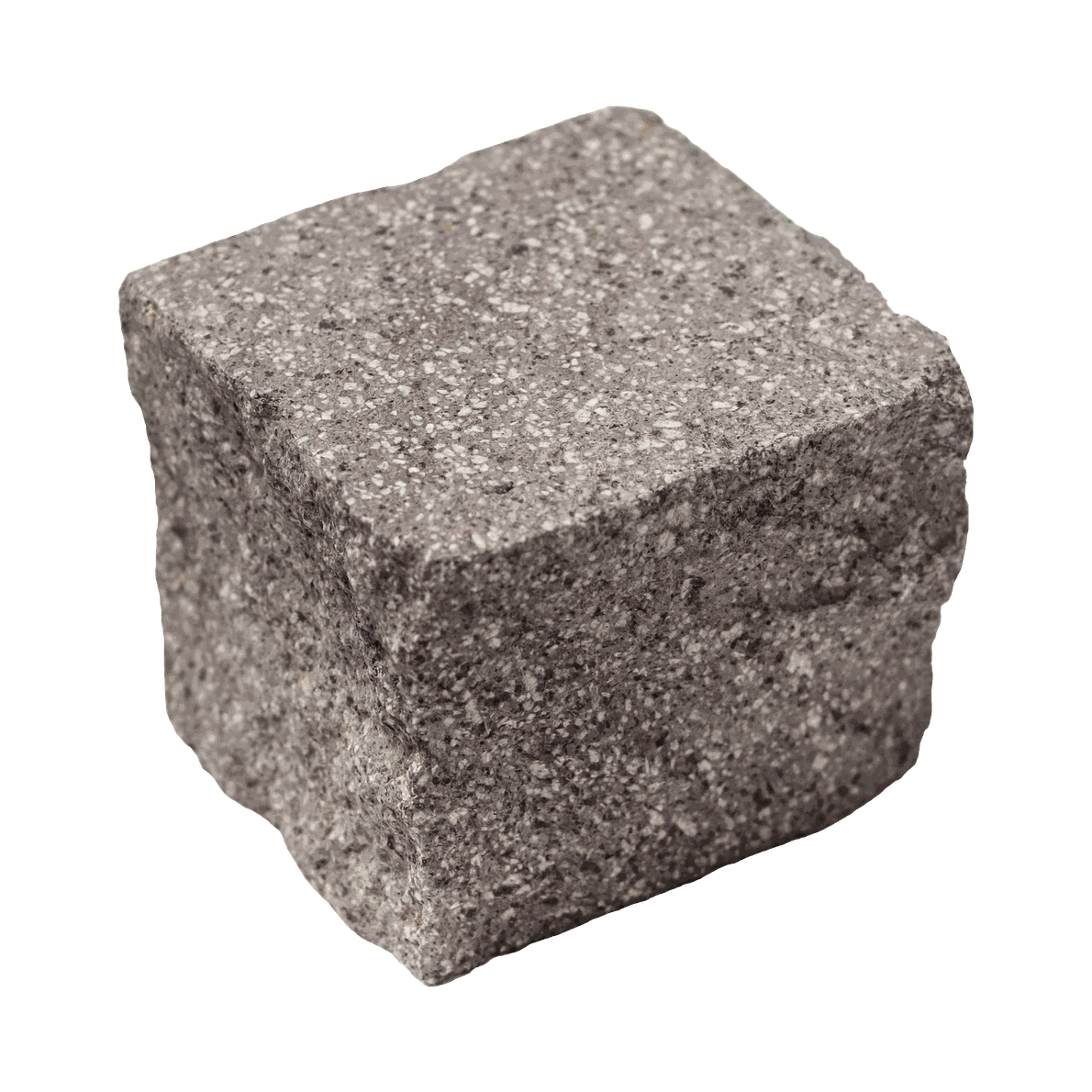 سنگ کوبیک پورفیری با سطح ماشینی رنگین کمانی