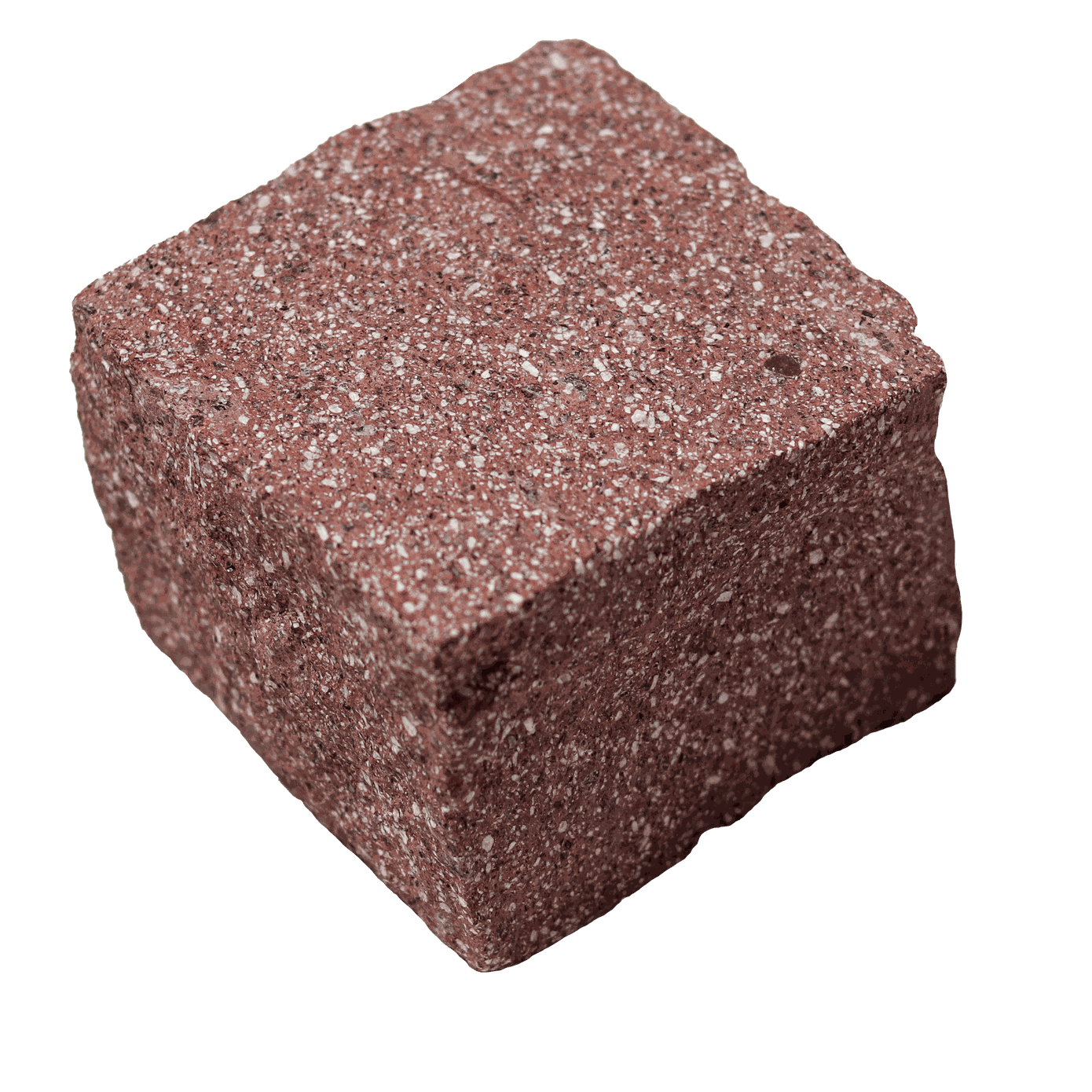 سنگ پورفیری با سطح ماشینی سماقی رنگ